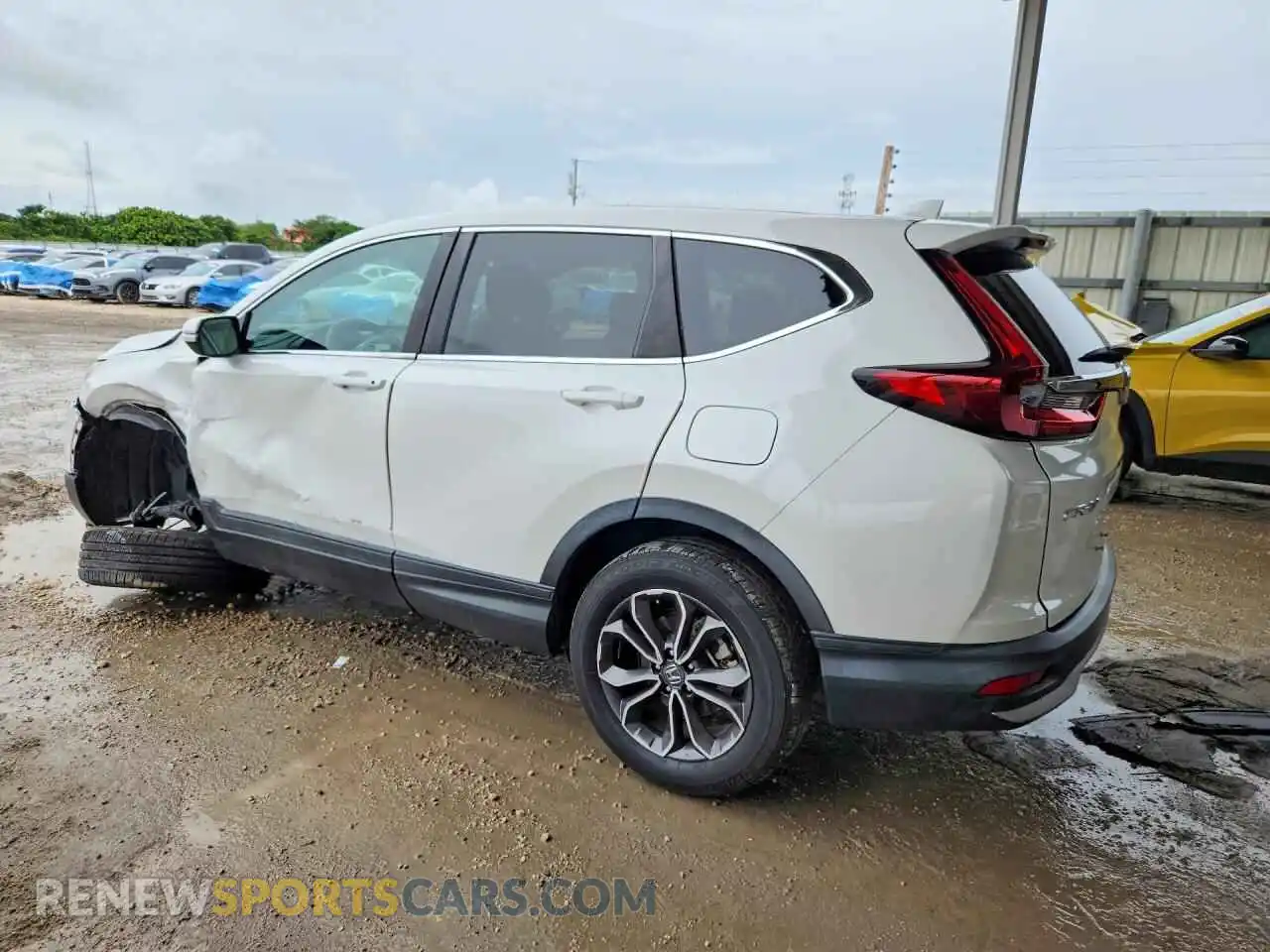 2 Photograph of a damaged car 2HKRW2H55MH652462 HONDA CRV 2021
