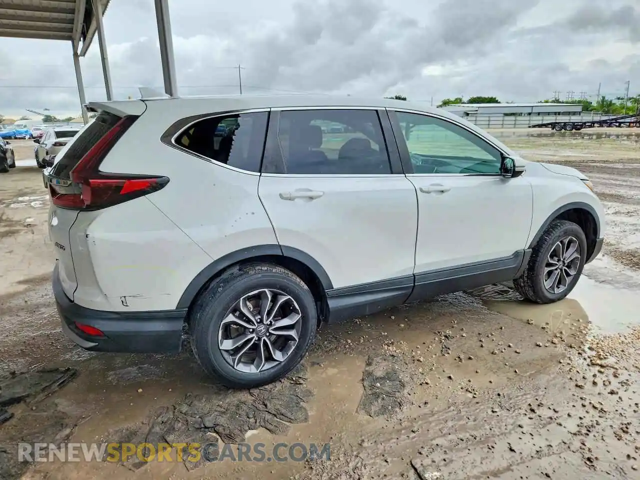3 Photograph of a damaged car 2HKRW2H55MH652462 HONDA CRV 2021