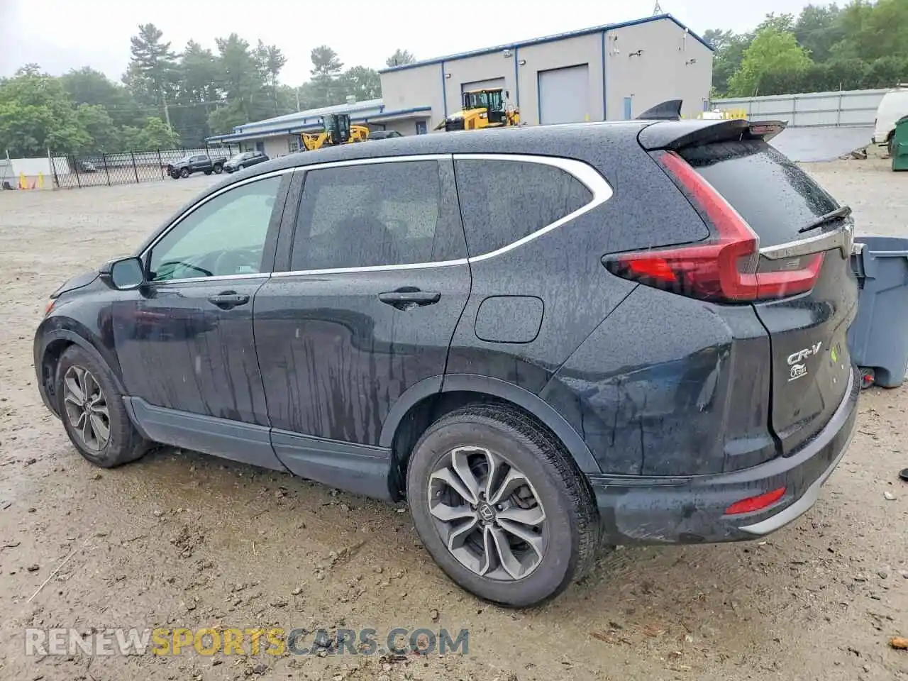 2 fotografías del automóvil dañado 2HKRW2H56MH642846 HONDA CRV 2021