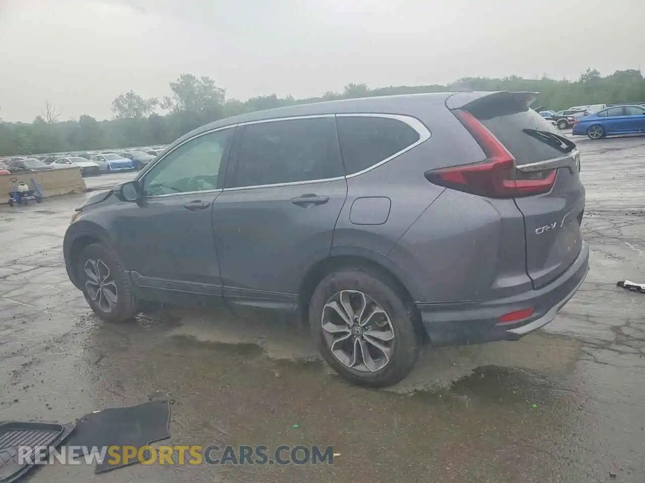 2 Photograph of a damaged car 2HKRW2H56MH650719 HONDA CRV 2021