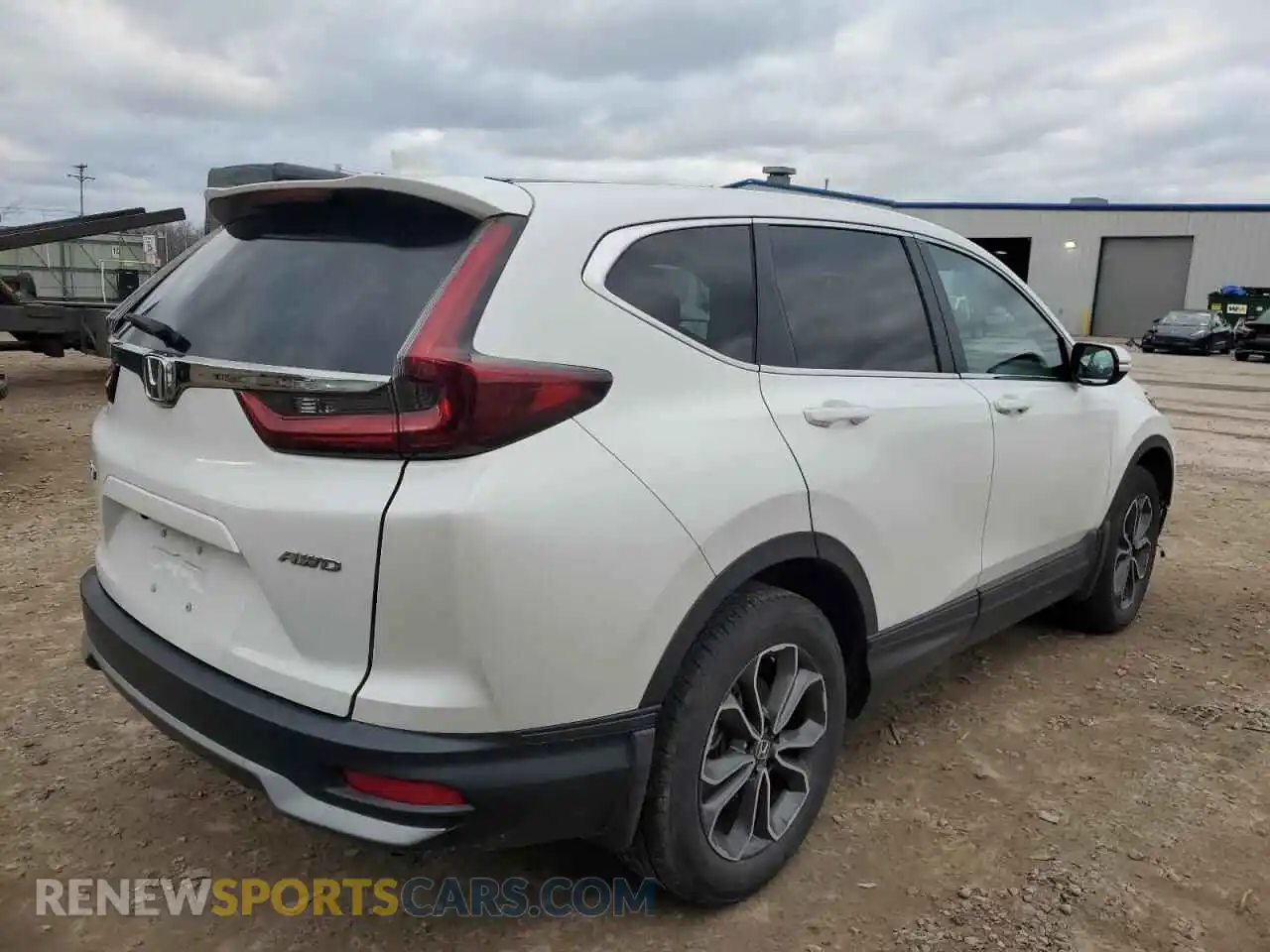 3 Photograph of a damaged car 2HKRW2H57MH601559 HONDA CRV 2021
