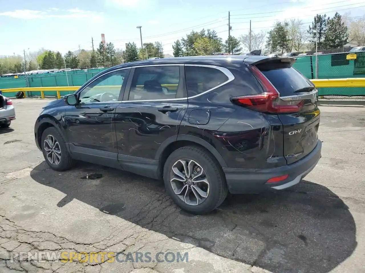 2 Фотография поврежденного автомобиля 2HKRW2H57MH635372 HONDA CRV 2021