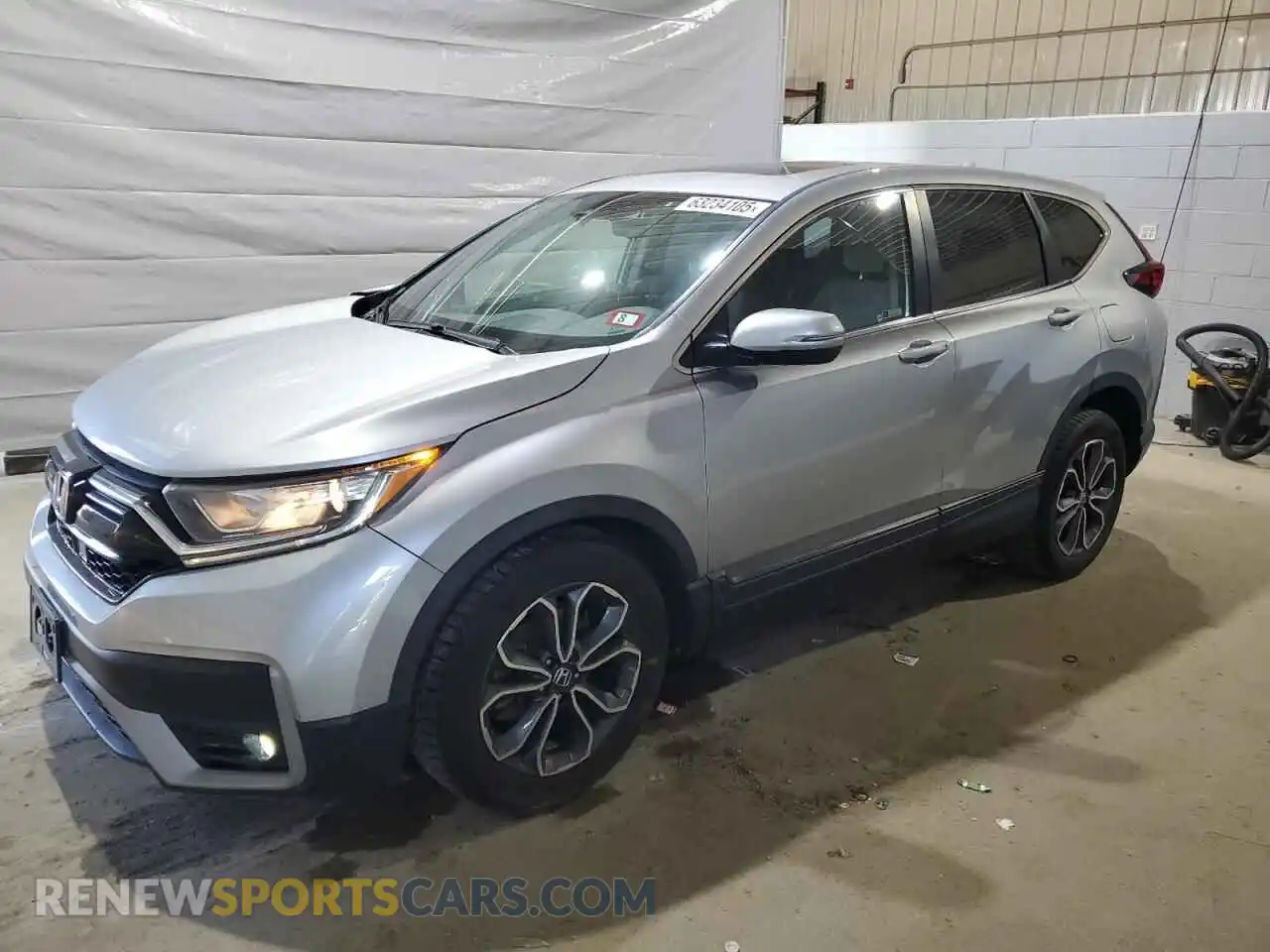 1 Photograph of a damaged car 2HKRW2H57MH645478 HONDA CRV 2021