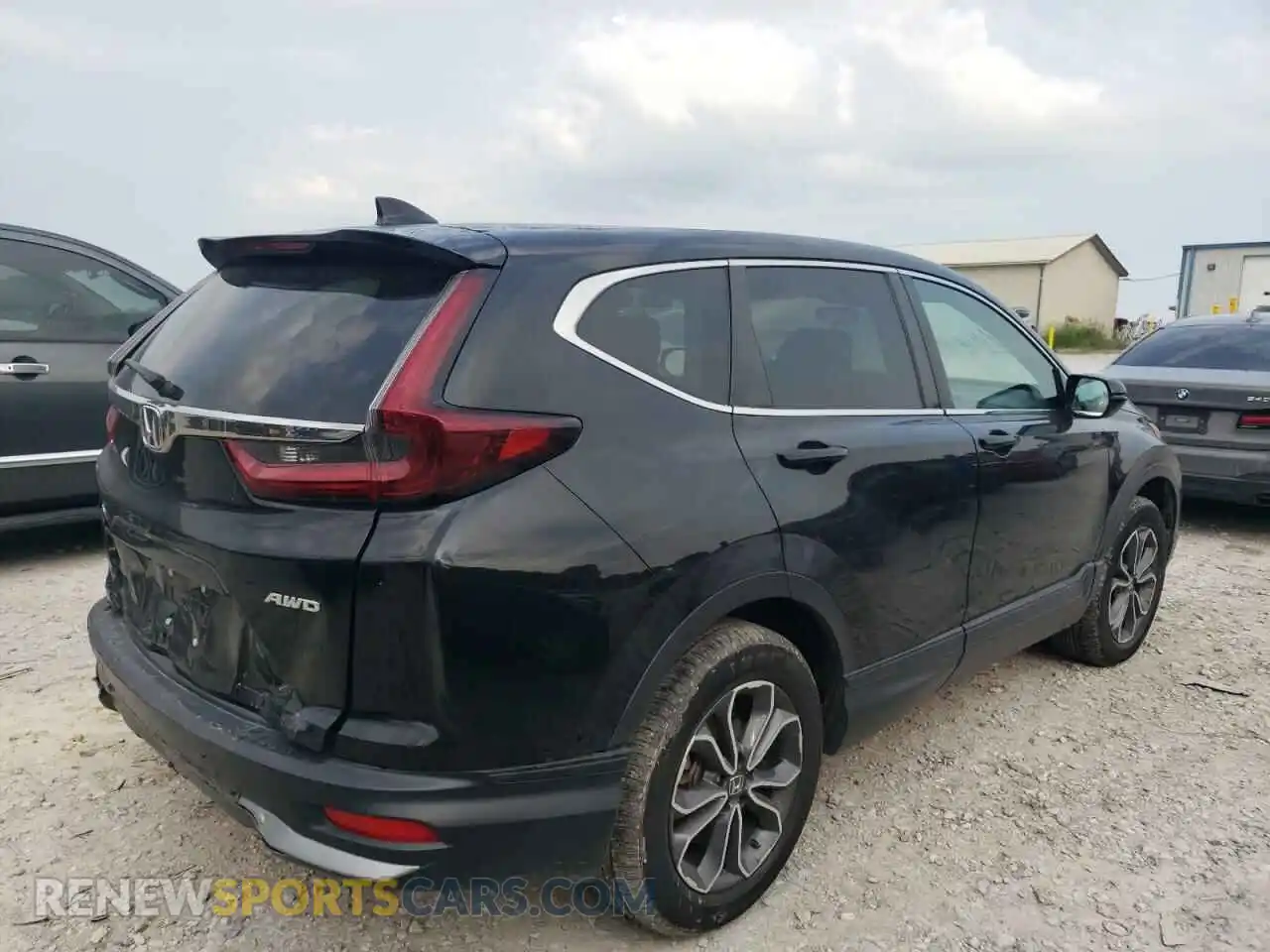 3 Photograph of a damaged car 2HKRW2H57MH670493 HONDA CRV 2021