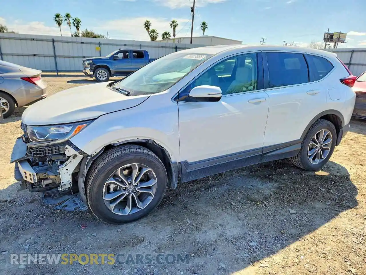 1 fotografías del automóvil dañado 2HKRW2H58MH622405 HONDA CRV 2021