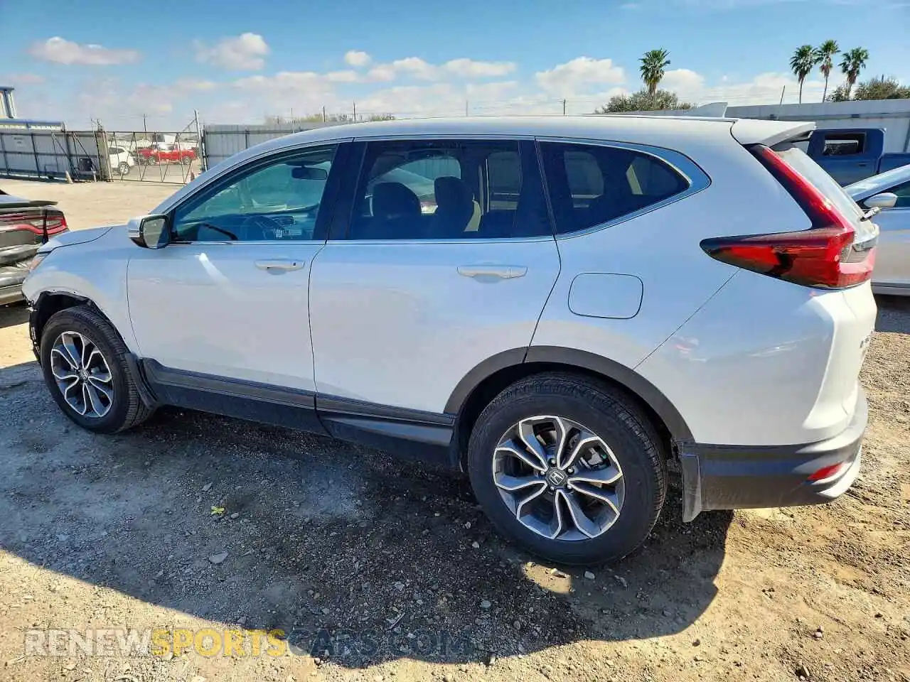 2 fotografías del automóvil dañado 2HKRW2H58MH622405 HONDA CRV 2021