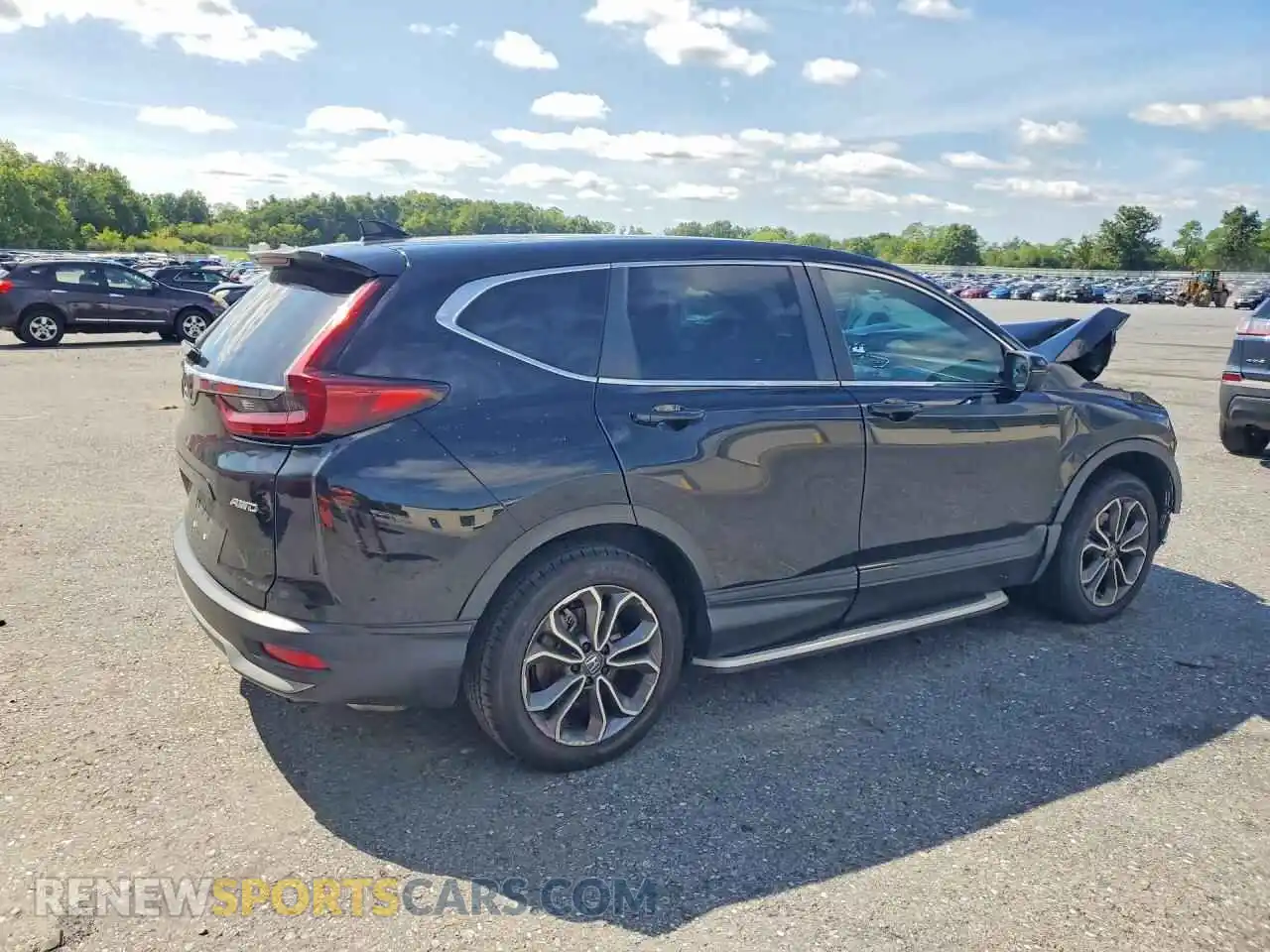 3 Photograph of a damaged car 2HKRW2H58MH642847 HONDA CRV 2021