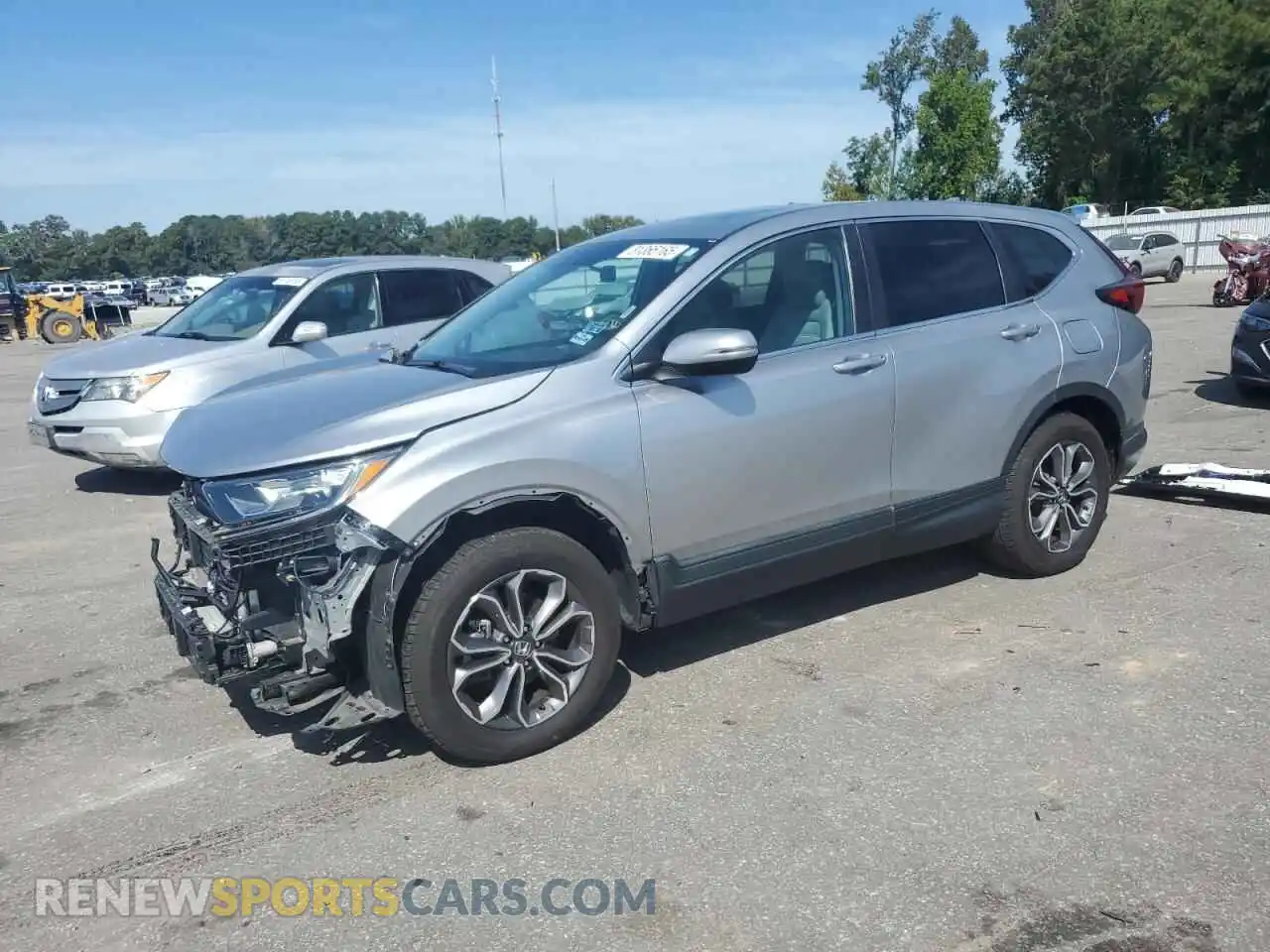 1 Photograph of a damaged car 2HKRW2H58MH644761 HONDA CRV 2021