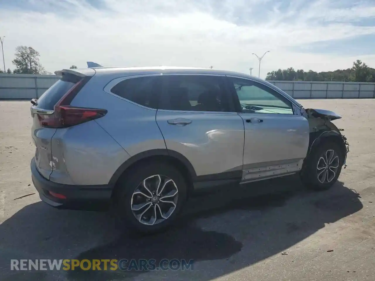 3 Photograph of a damaged car 2HKRW2H58MH644761 HONDA CRV 2021
