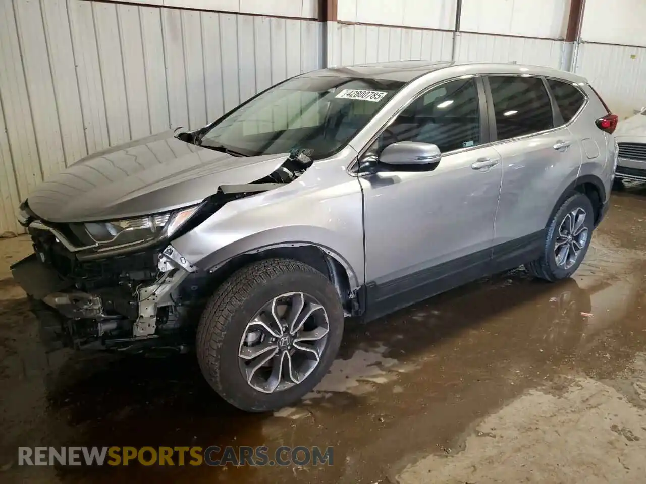 1 Photograph of a damaged car 2HKRW2H59MH615754 HONDA CRV 2021