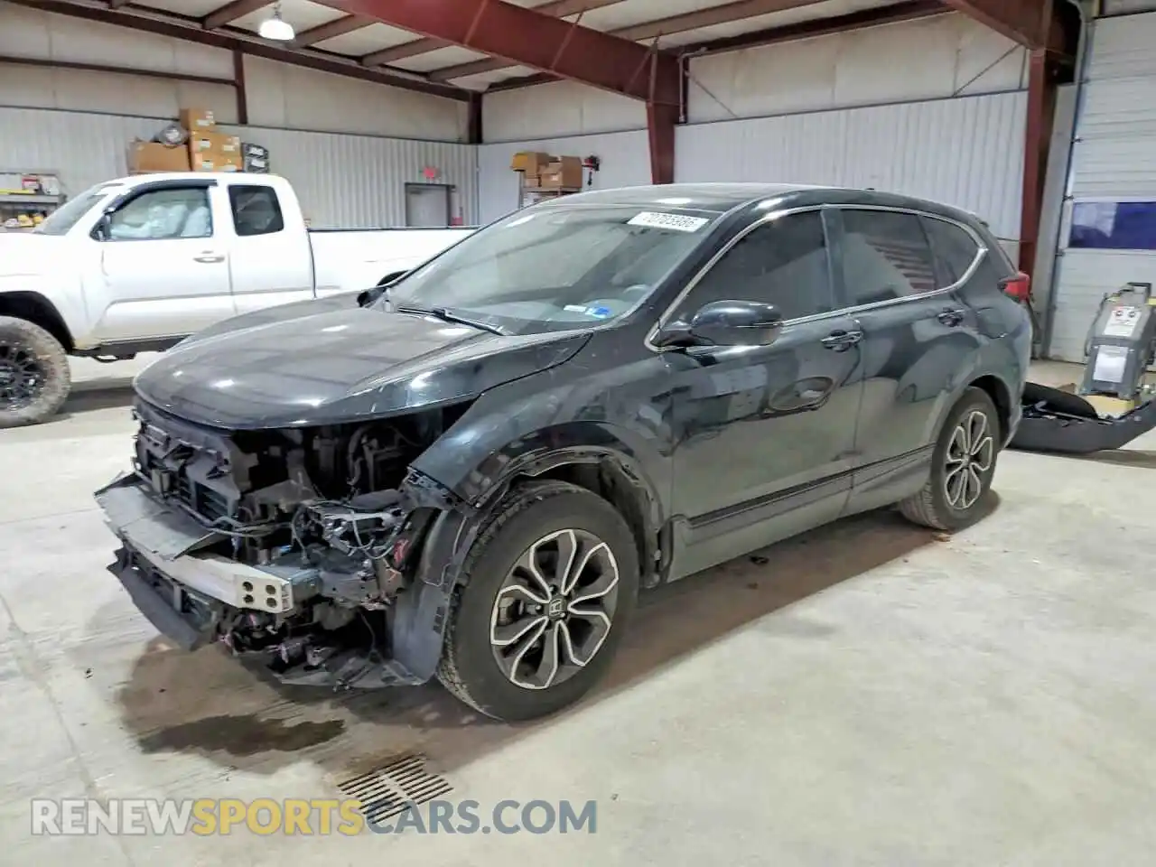 1 Photograph of a damaged car 2HKRW2H59MH631470 HONDA CRV 2021