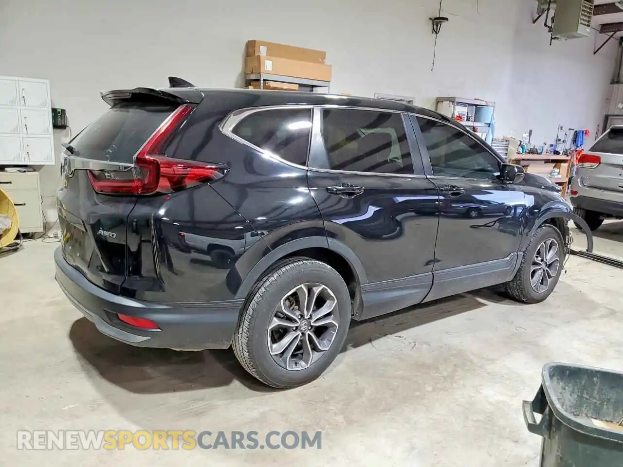 3 Photograph of a damaged car 2HKRW2H59MH631470 HONDA CRV 2021