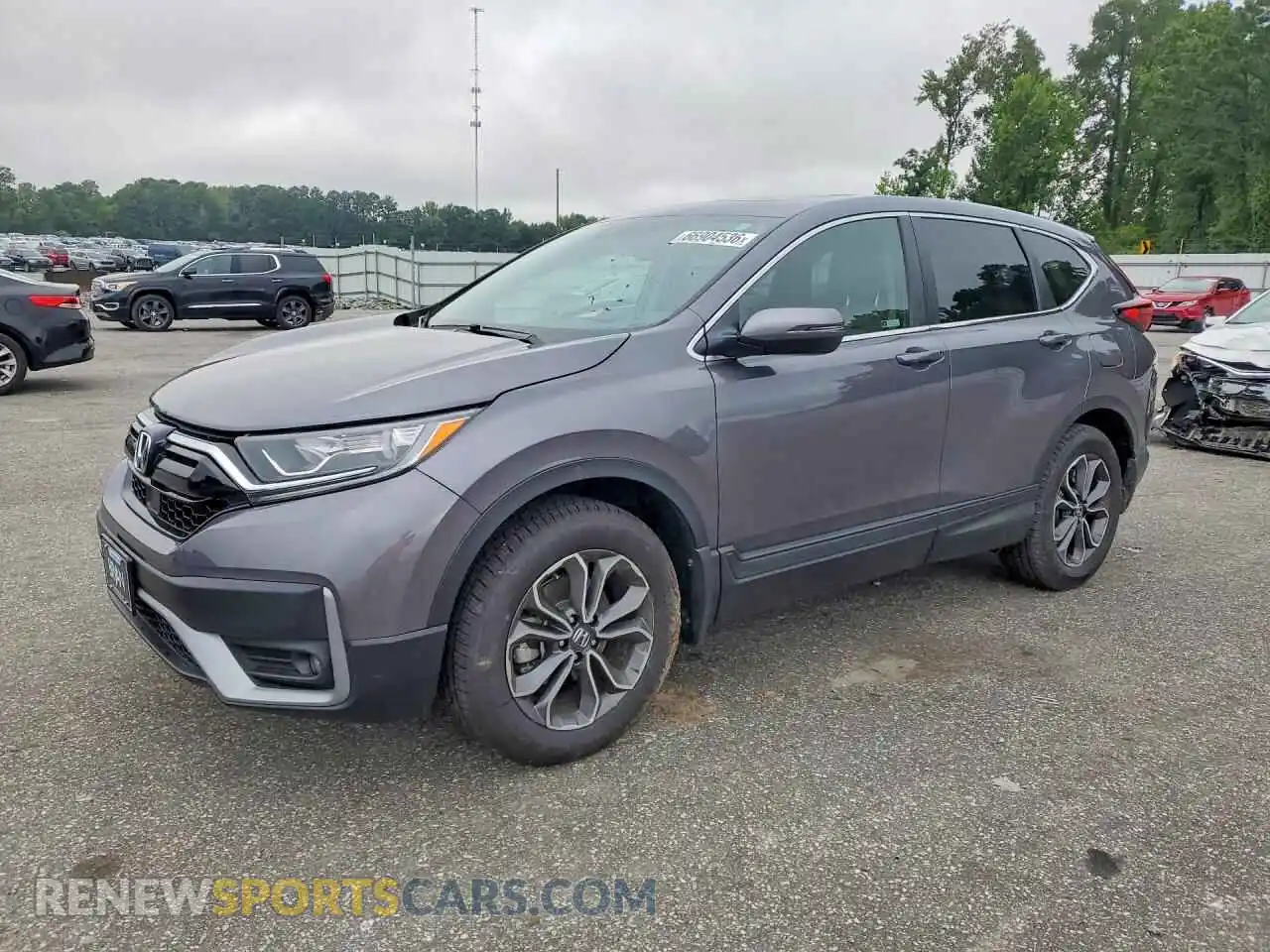 1 fotografías del automóvil dañado 2HKRW2H59MH636278 HONDA CRV 2021