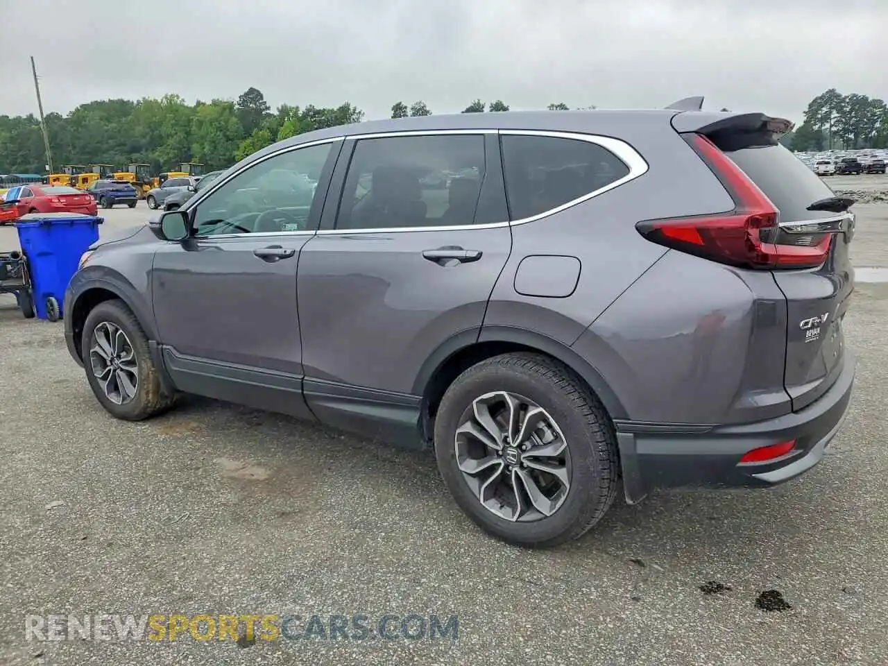 2 fotografías del automóvil dañado 2HKRW2H59MH636278 HONDA CRV 2021