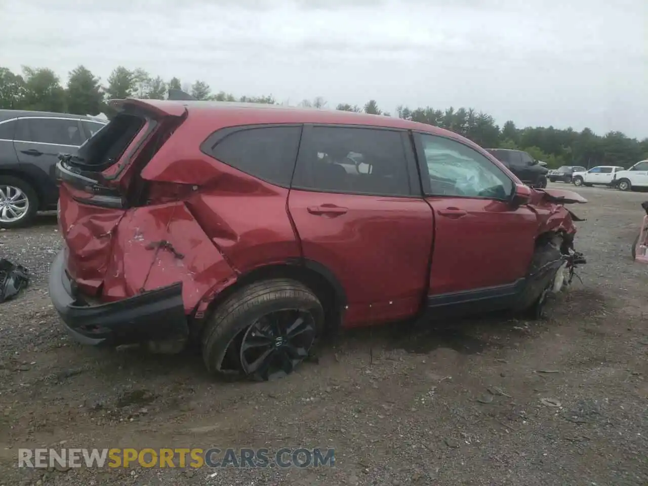 3 Photograph of a damaged car 2HKRW2H59MH644865 HONDA CRV 2021