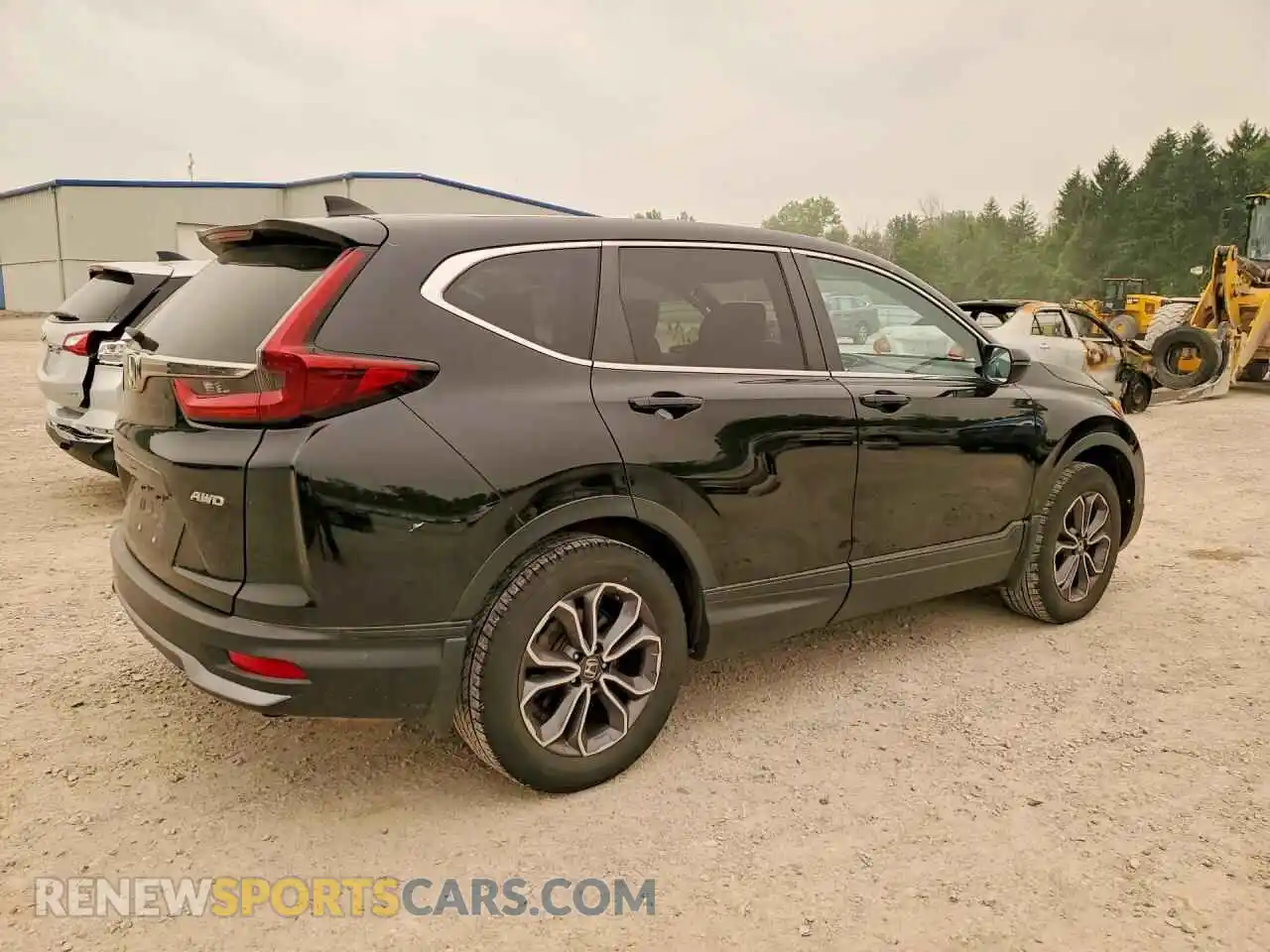 3 Фотография поврежденного автомобиля 2HKRW2H59MH681673 HONDA CRV 2021