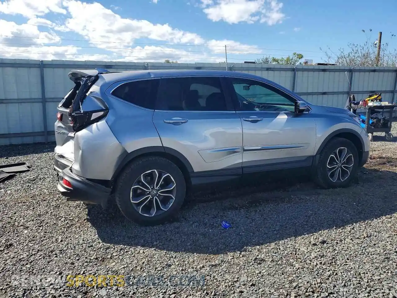 3 Photograph of a damaged car 2HKRW2H5XMH616380 HONDA CRV 2021