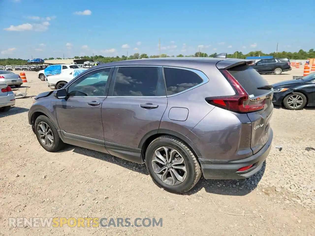 2 Photograph of a damaged car 2HKRW2H5XMH661156 HONDA CRV 2021