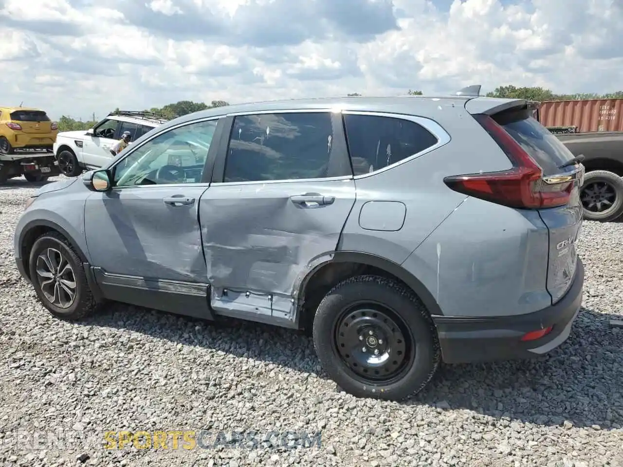 2 Photograph of a damaged car 2HKRW2H5XMH670827 HONDA CRV 2021
