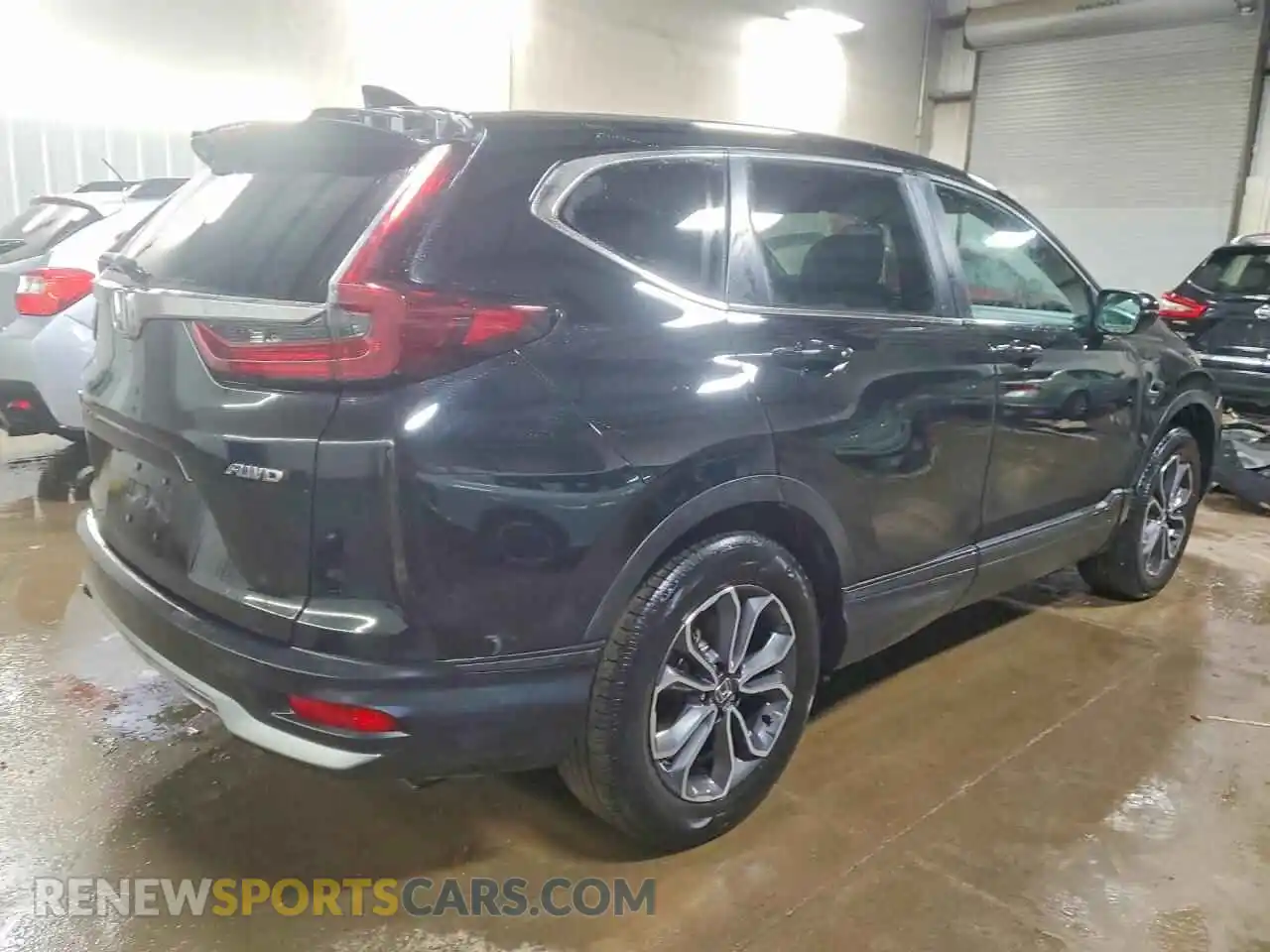 3 Photograph of a damaged car 2HKRW2H5XMH677342 HONDA CRV 2021