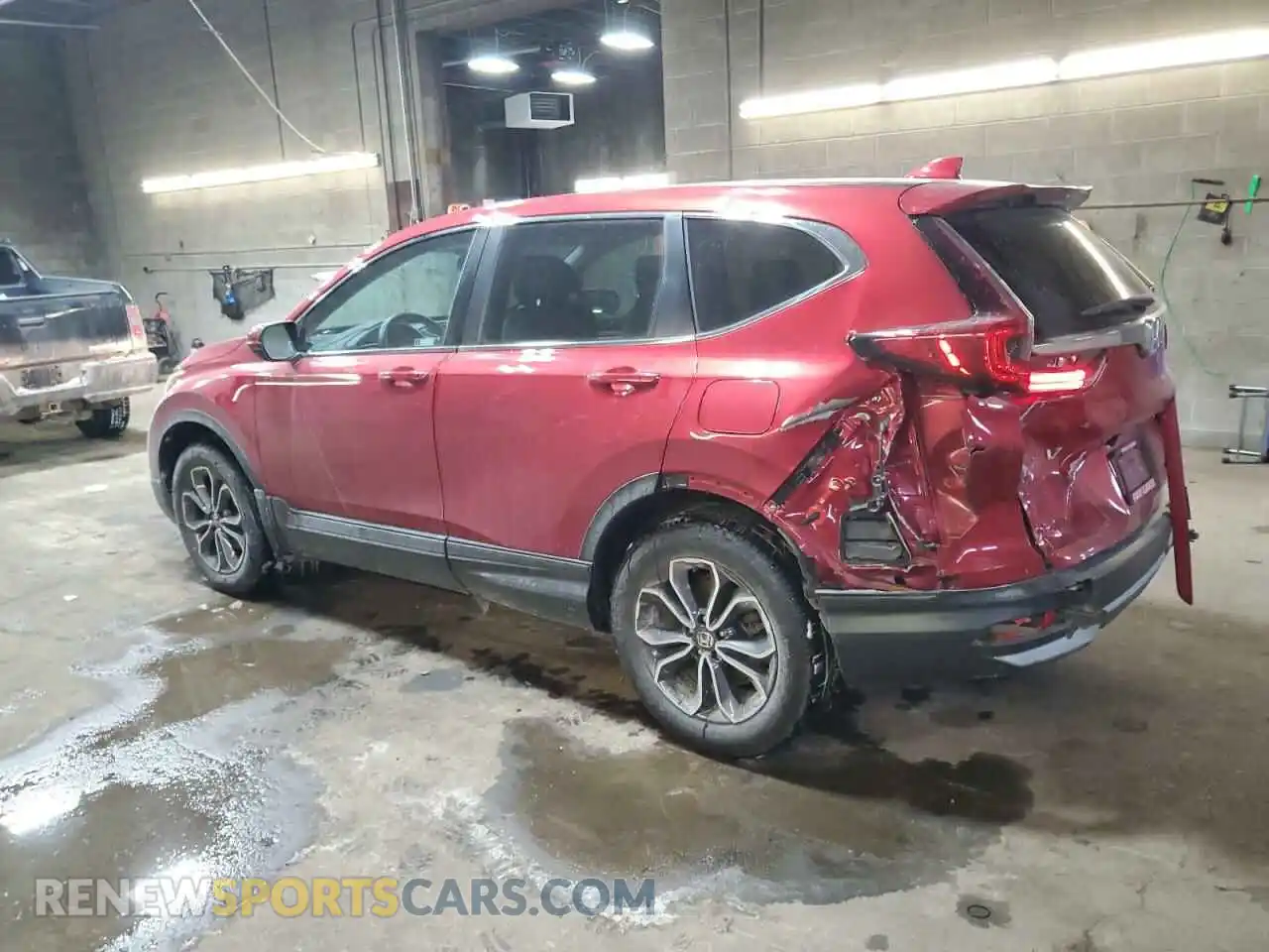 2 Photograph of a damaged car 2HKRW2H80MH603423 HONDA CRV 2021