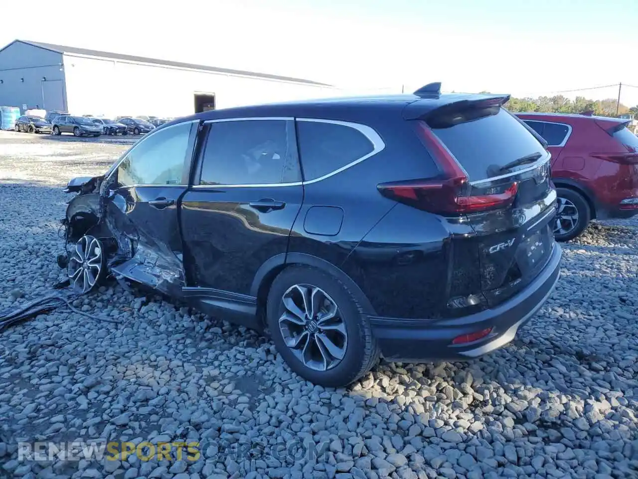 2 Photograph of a damaged car 2HKRW2H80MH628113 HONDA CRV 2021