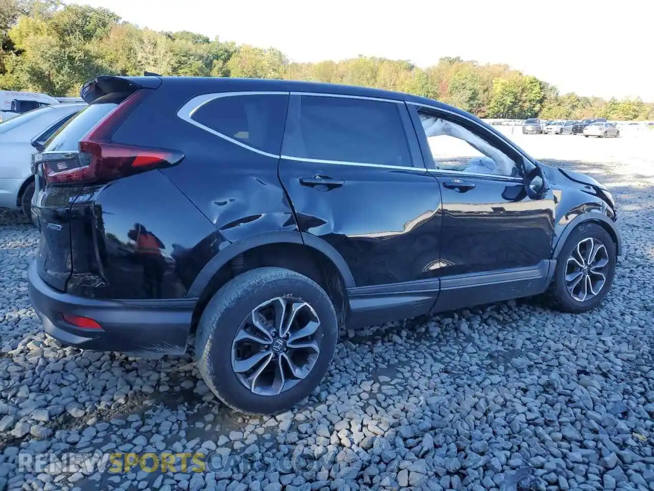 3 Photograph of a damaged car 2HKRW2H80MH628113 HONDA CRV 2021