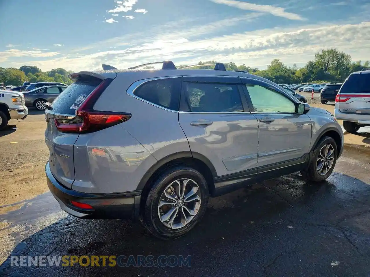 3 Photograph of a damaged car 2HKRW2H80MH630038 HONDA CRV 2021