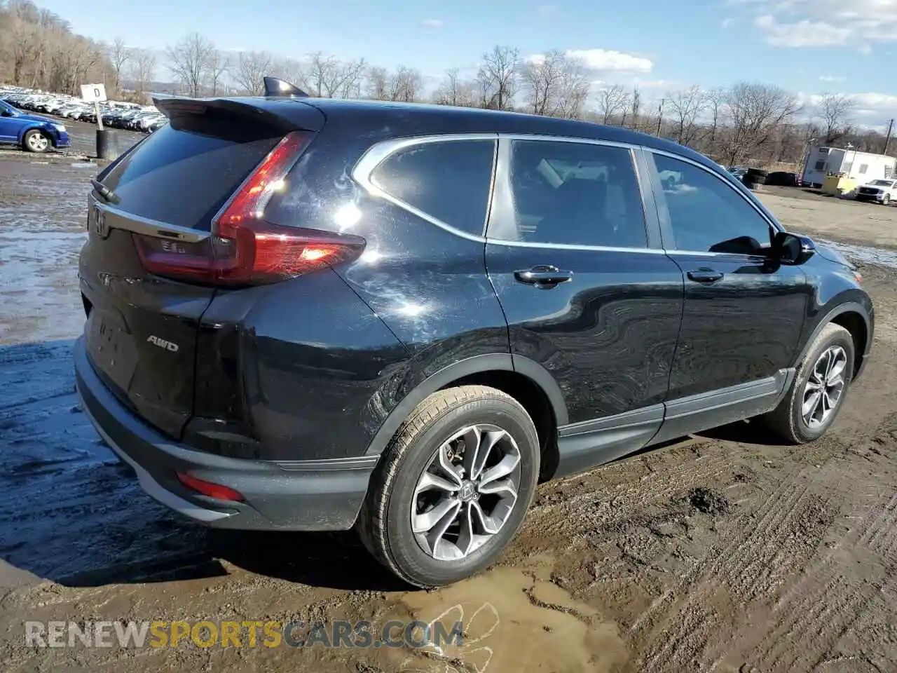 3 Photograph of a damaged car 2HKRW2H81MH653148 HONDA CRV 2021