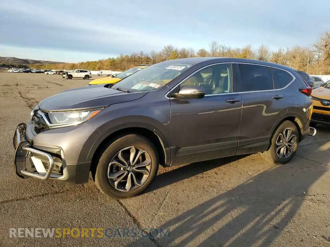 1 Photograph of a damaged car 2HKRW2H81MH681810 HONDA CRV 2021