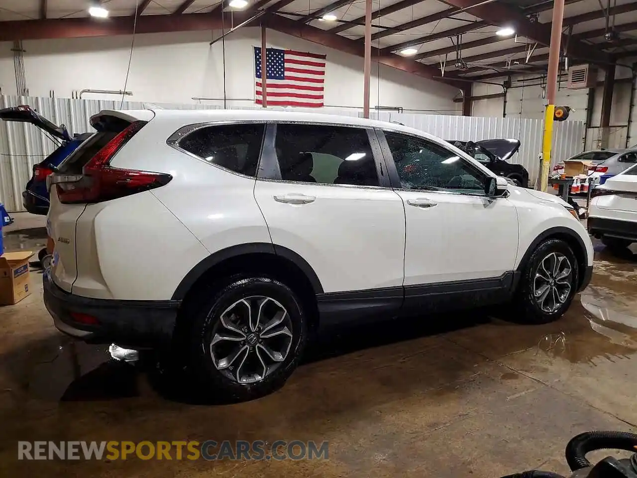 3 Photograph of a damaged car 2HKRW2H81MH682391 HONDA CRV 2021