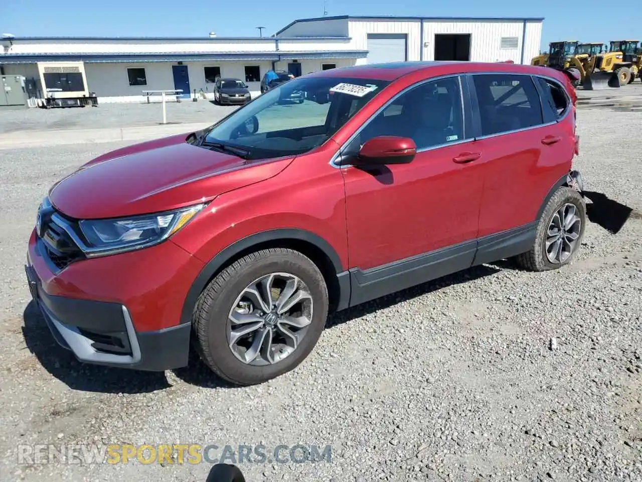 1 Photograph of a damaged car 2HKRW2H82MH683159 HONDA CRV 2021