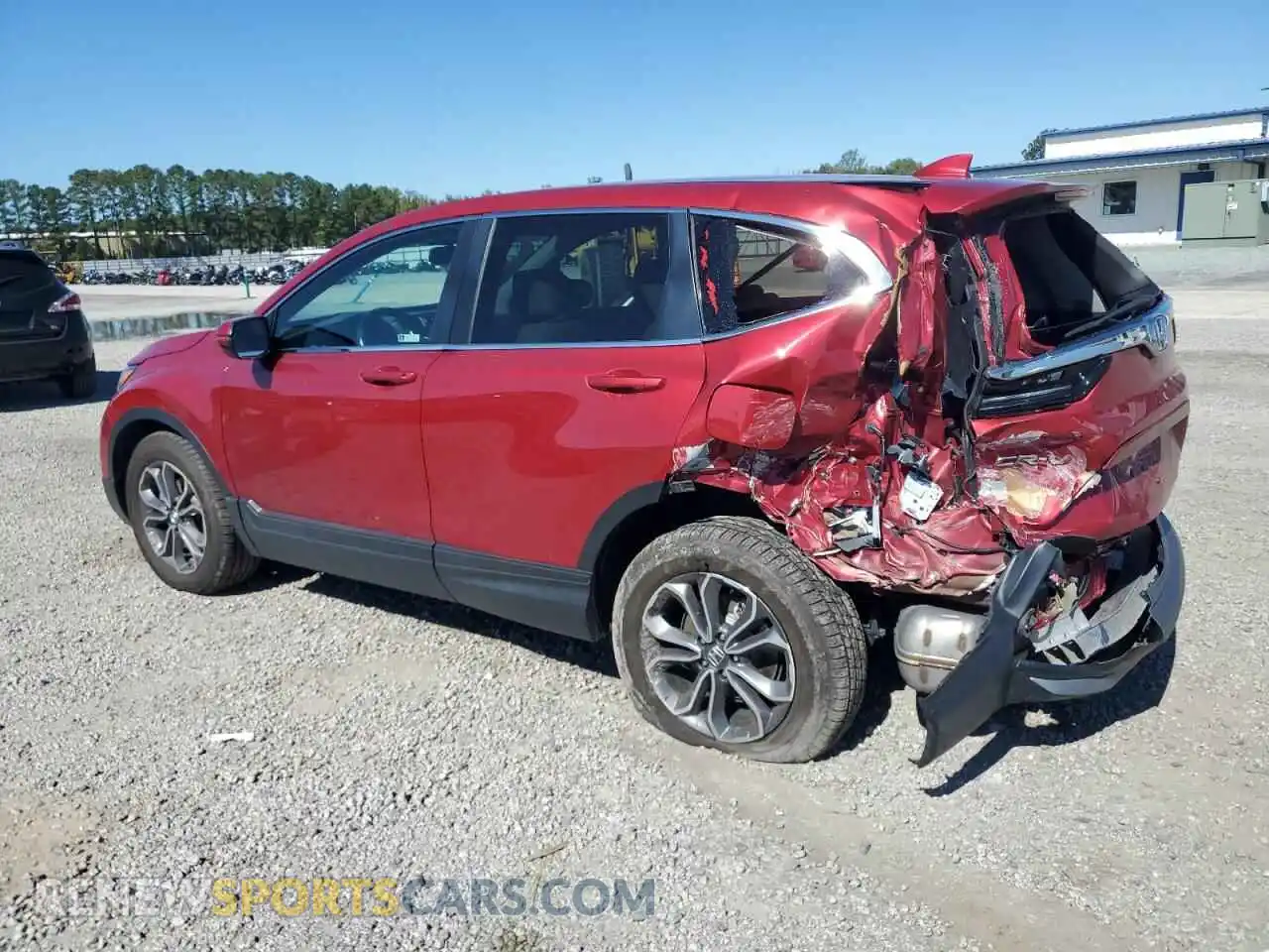 2 Photograph of a damaged car 2HKRW2H82MH683159 HONDA CRV 2021