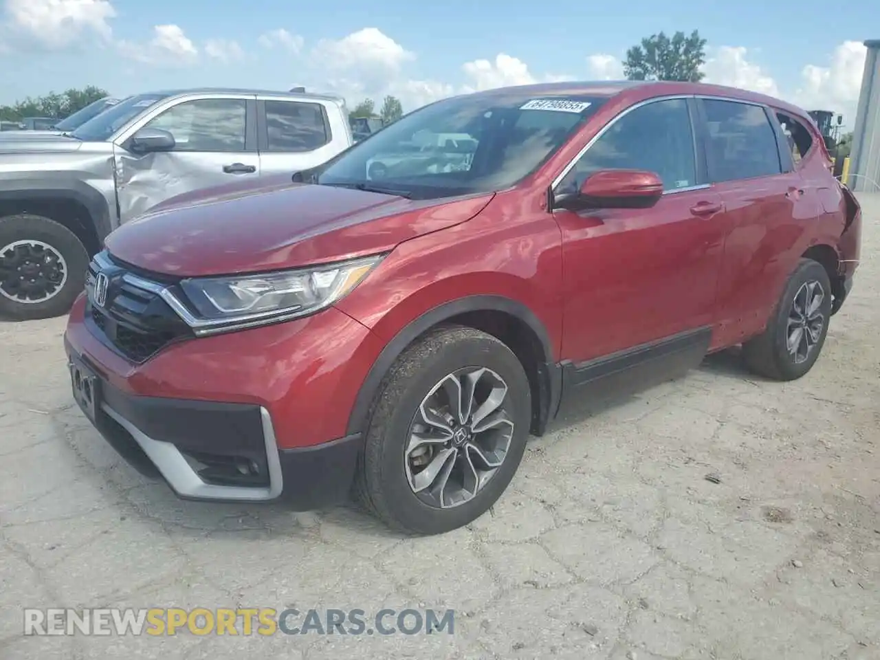 1 Фотография поврежденного автомобиля 2HKRW2H83MH608857 HONDA CRV 2021