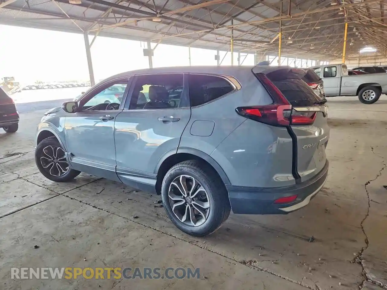 2 Photograph of a damaged car 2HKRW2H83MH649800 HONDA CRV 2021