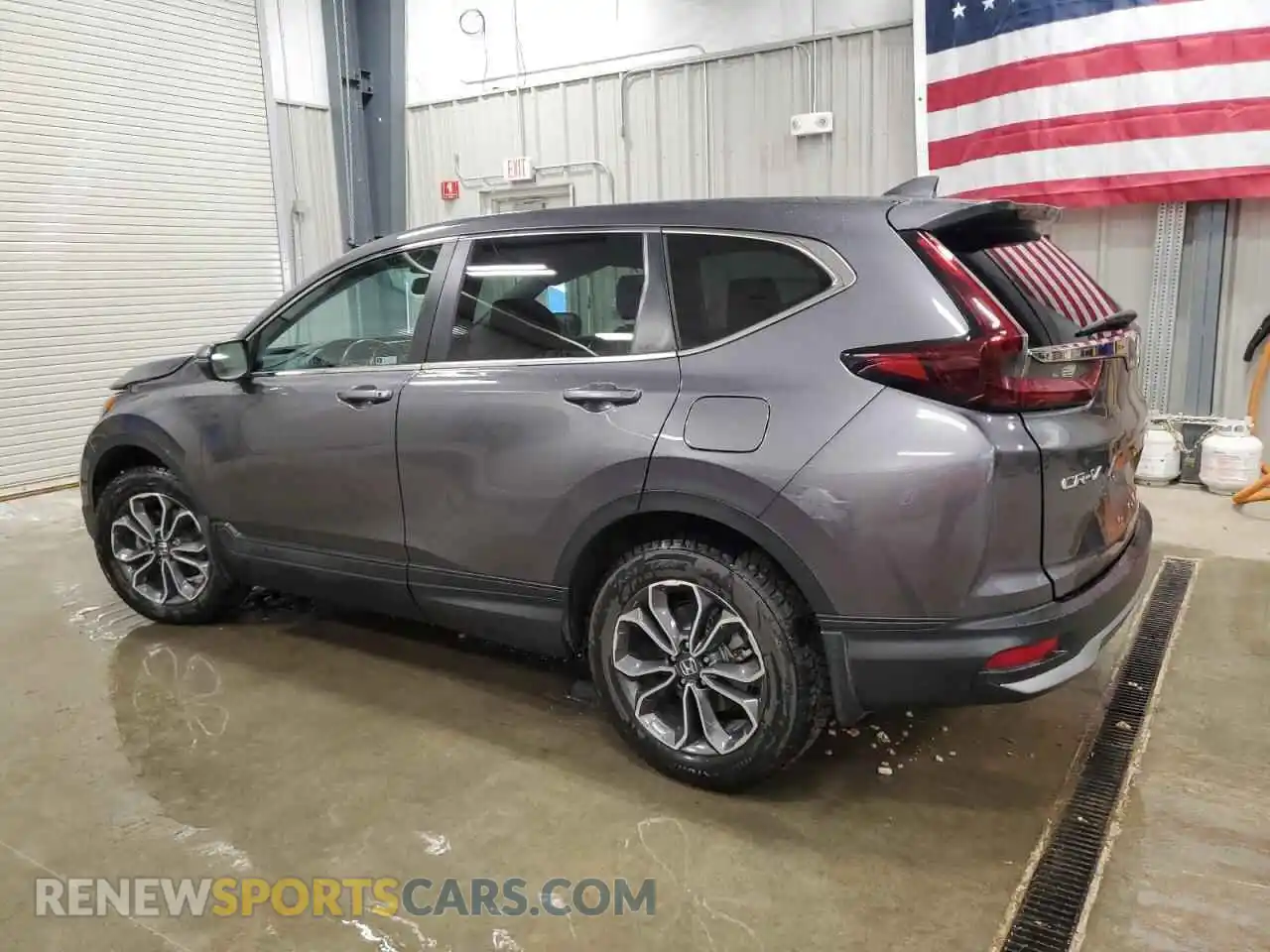 2 Photograph of a damaged car 2HKRW2H85MH603031 HONDA CRV 2021