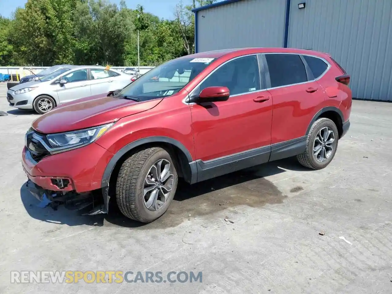 1 Фотография поврежденного автомобиля 2HKRW2H85MH605684 HONDA CRV 2021