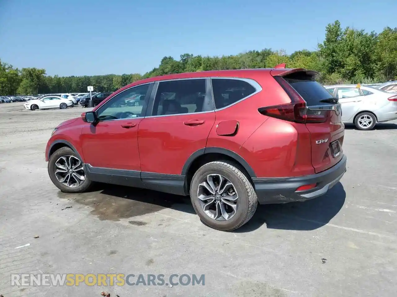 2 Фотография поврежденного автомобиля 2HKRW2H85MH605684 HONDA CRV 2021