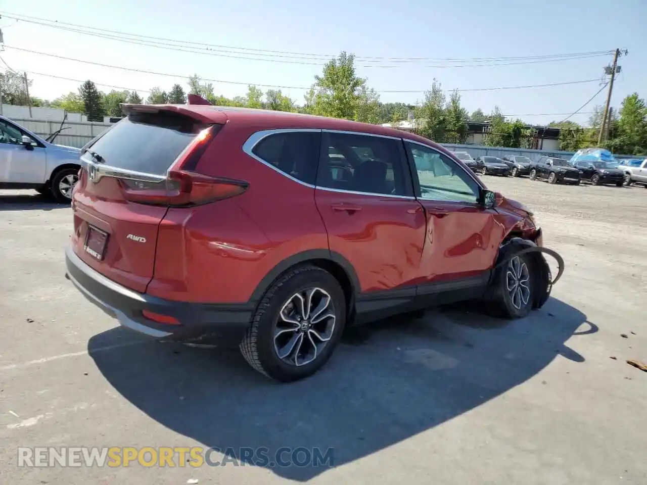 3 Фотография поврежденного автомобиля 2HKRW2H85MH605684 HONDA CRV 2021