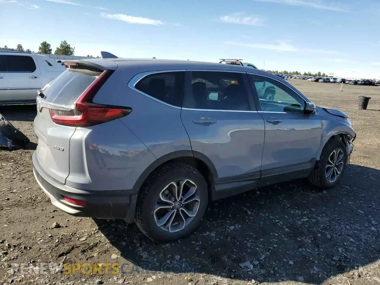 3 Photograph of a damaged car 2HKRW2H85MH612702 HONDA CRV 2021