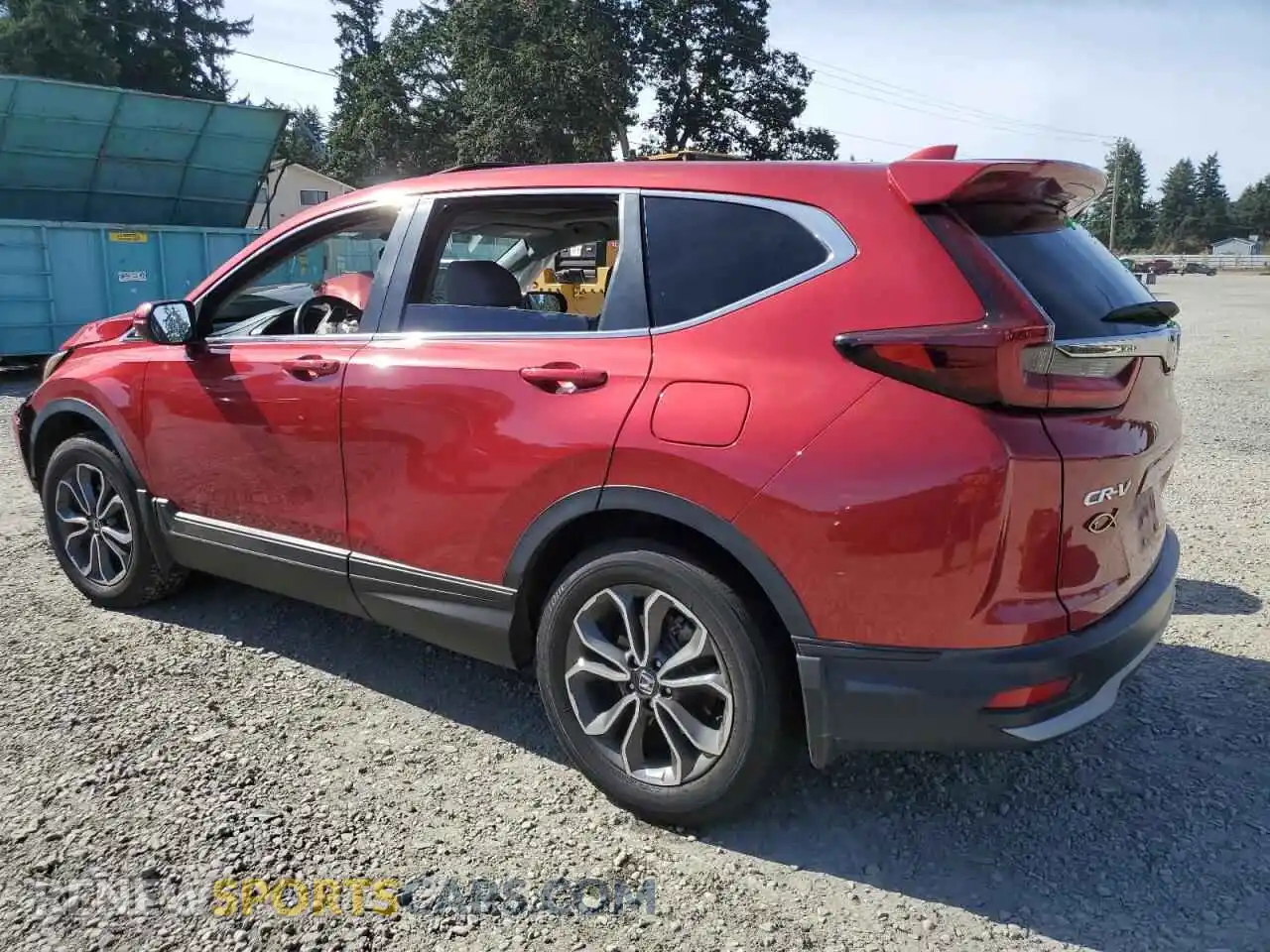 2 Photograph of a damaged car 2HKRW2H85MH647496 HONDA CRV 2021