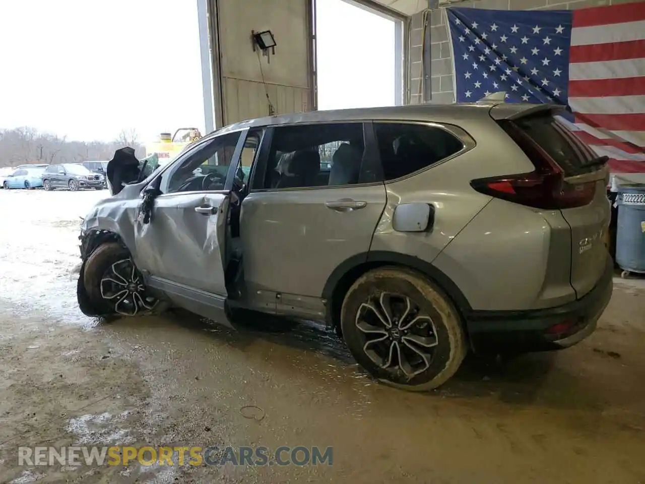 2 Photograph of a damaged car 2HKRW2H85MH663990 HONDA CRV 2021