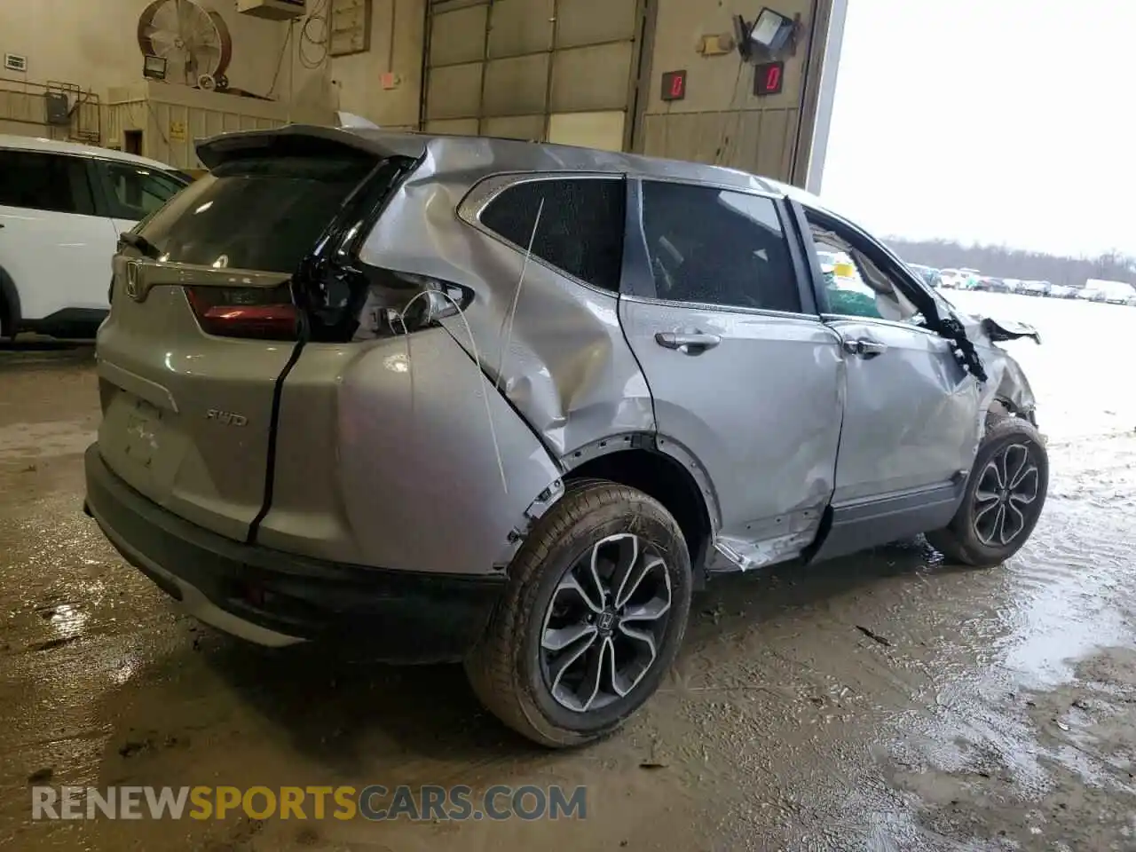 3 Photograph of a damaged car 2HKRW2H85MH663990 HONDA CRV 2021