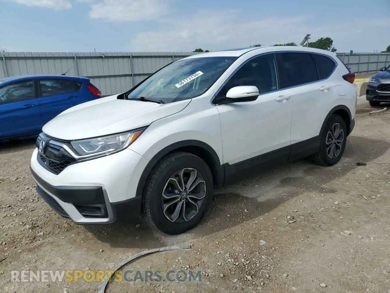 1 fotografías del automóvil dañado 2HKRW2H85MH670261 HONDA CRV 2021
