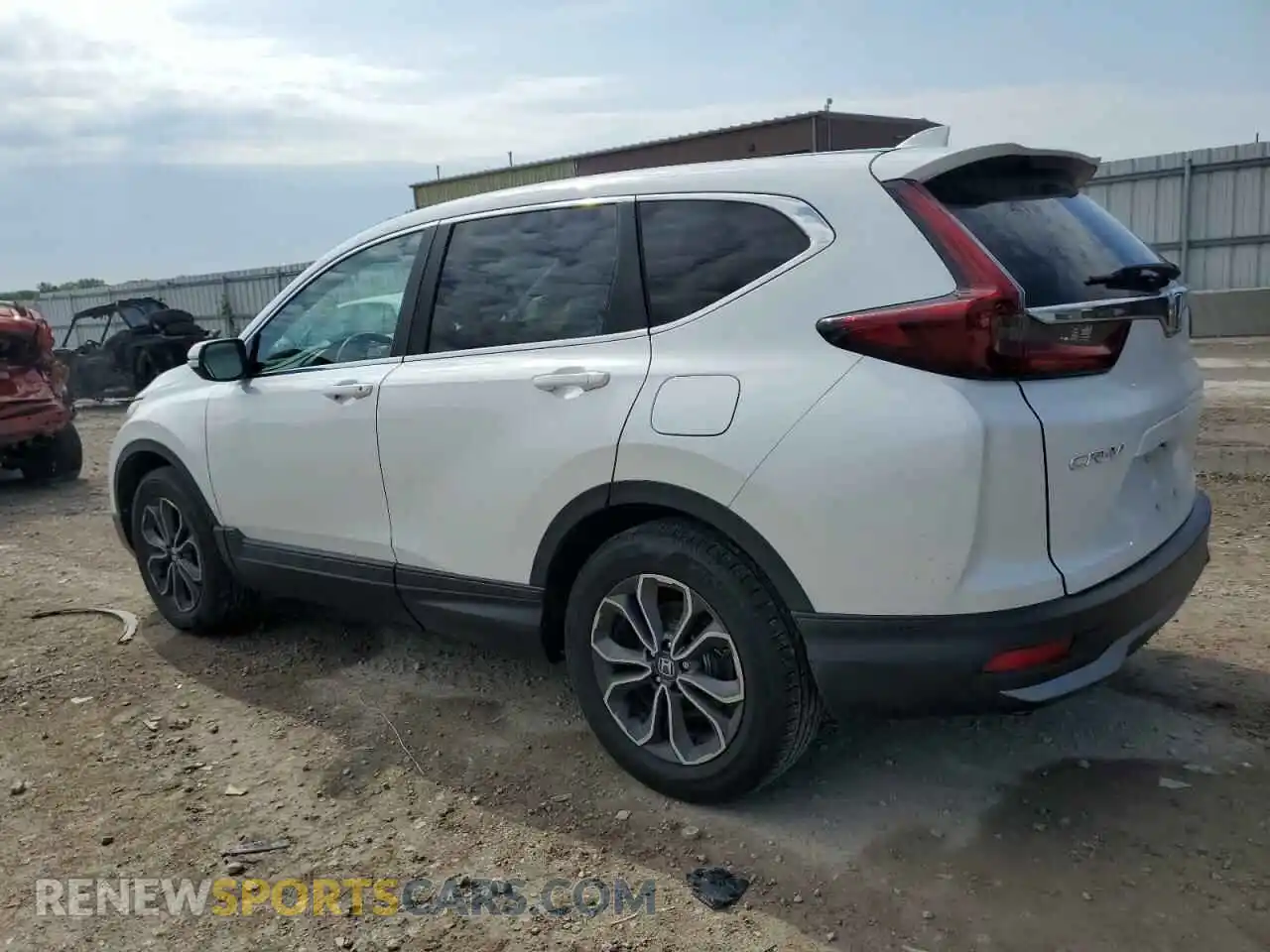 2 fotografías del automóvil dañado 2HKRW2H85MH670261 HONDA CRV 2021