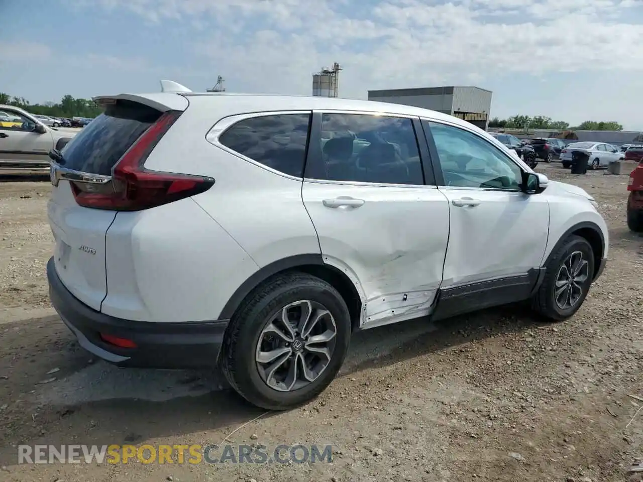 3 fotografías del automóvil dañado 2HKRW2H85MH670261 HONDA CRV 2021