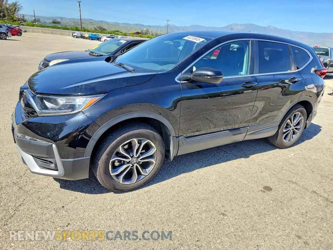 1 Photograph of a damaged car 2HKRW2H86MH623935 HONDA CRV 2021