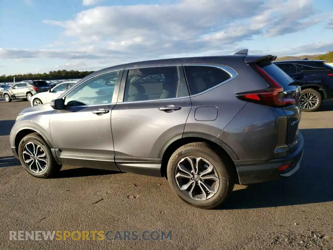 2 Photograph of a damaged car 2HKRW2H86MH676165 HONDA CRV 2021