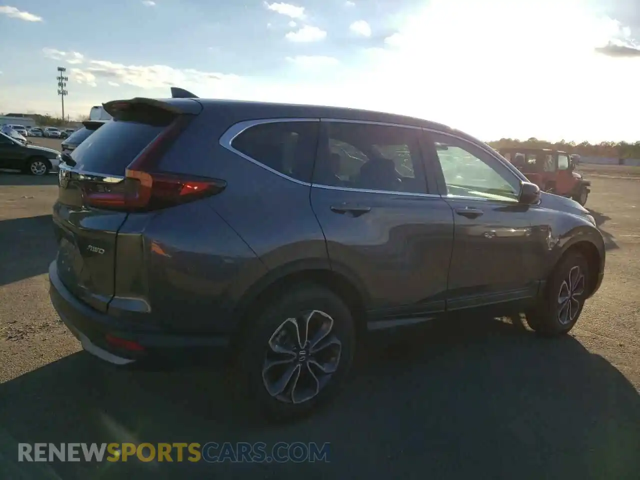 3 Photograph of a damaged car 2HKRW2H86MH676165 HONDA CRV 2021