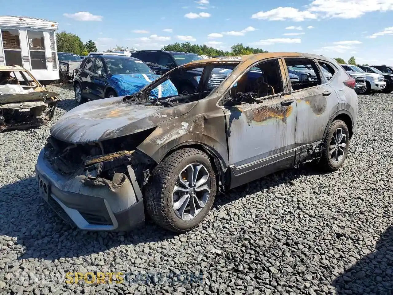 1 Фотография поврежденного автомобиля 2HKRW2H86MH681267 HONDA CRV 2021